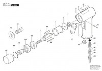 Bosch 0 607 351 105 370 WATT-SERIE Pneumatic Vertical Grinde Spare Parts